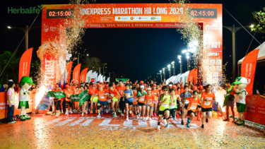 Herbalife Việt Nam tiếp tục là nhà tài trợ dinh dưỡng cho giải VnExpress Marathon Hạ Long 2024