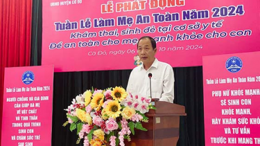 Cần Thơ: Phát động tuần lễ làm mẹ an toàn năm 2024