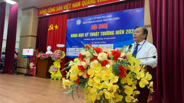 Hội nghị khoa học kỹ thuật thường niên năm 2024 tại Bệnh viện Đa khoa tỉnh Trà Vinh