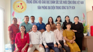 Phó Chủ tịch thường trực VACHE thăm họp mặt lãnh đạo chủ chốt Văn phòng đại diện Hội tại TP. HCM