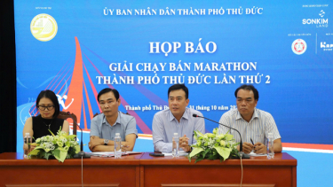 Giải chạy THU DUC CITY RUN 2024 thu hút khoảng 4.000 vận động viên tham gia