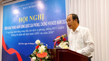 Cần Thơ: Triển khai tháng hành động quốc gia phòng, chống HIV/AIDS năm 2024