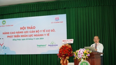 Hội thảo nâng cao năng lực y tế cơ sở tỉnh Đồng Tháp năm 2024