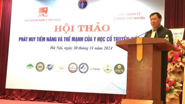 Hội thảo “Phát huy tiềm năng và thế mạnh của y học cổ truyền Việt Nam”