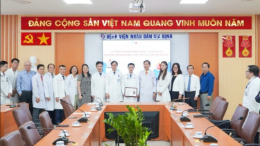 Bệnh viện Nhân dân Gia Định đón nhận chứng nhận vàng trong điều trị suy tim