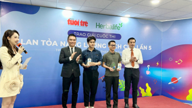 Herbalife Việt Nam tiếp tục đồng hành cùng Báo Tuổi Trẻ tổ chức thành công cuộc thi 'Lan tỏa năng lượng tích cực' lần thứ 5