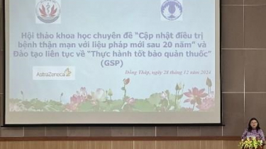 Đồng Tháp: Hội thảo khoa học chuyên đề “Cập nhật điều trị bệnh thận mạn với liệu pháp mới sau 20 năm”