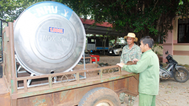 Đắk Lắk: Cấp gần 700 bồn chứa nước cho hộ nghèo theo chương trình mục tiêu quốc gia 1719