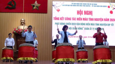 TP. HCM: Phát động chiến dịch vận động hiến máu tình nguyện dịp Tết, lễ hội Xuân hồng năm 2025