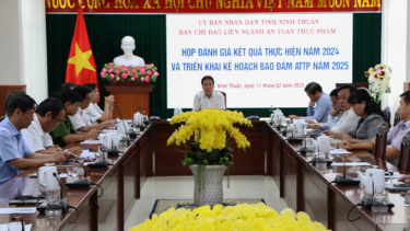 Ninh Thuận: Triển khai công tác bảo đảm an toàn thực phẩm năm 2025