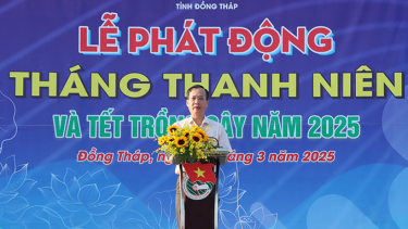 Đồng Tháp: Phát động Tháng Thanh niên và Tết trồng cây năm 2025