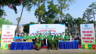 Bình Dương: Phụ nữ TP. Tân Uyên tiên phong trong phong trào phân loại rác thải