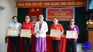 Tiền Giang: Hội Chữ thập đỏ xã An Thạnh Thủy, huyện Chợ Gạo - Cầu nối lan tỏa hoạt động nhân đạo