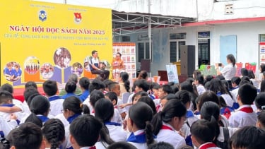 Gia Lai' Hơn 300 học sinh Pleiku tham gia ngày hội đọc sách,