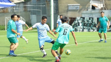 Trường Đại học Luật TP.HCM tổ chức Giải bóng đá cựu sinh viên lần thứ V