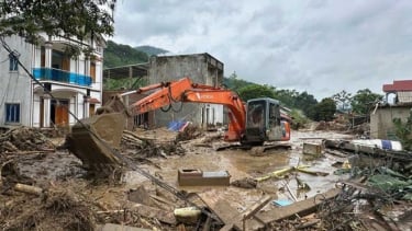 Mưa lớn bao phủ Thái Nguyên, Bắc Giang, Lạng Sơn, nguy cơ lũ quét, sạt lở đất