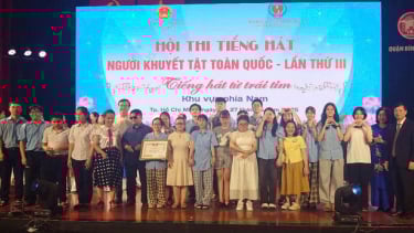 TP. HCM giành giải nhất hội thi tiếng hát người khuyết tật toàn quốc lần thứ III