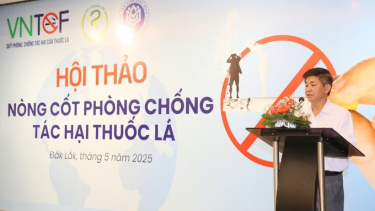 Đắk Lắk: Hội thảo nòng cốt về phòng chống tác hại của thuốc lá năm 2025