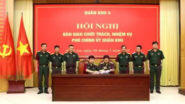 3 Thiếu tướng, 4 Đại tá quân đội được bổ nhiệm giữ chức vụ mới
