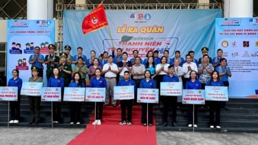 Long An ra quân chiến dịch thanh niên tình nguyện hè năm 2025