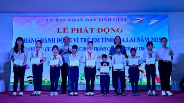 Quỹ Bảo trợ trẻ em tỉnh Gia Lai chi trên 5,6 tỷ đồng hỗ trợ trẻ em