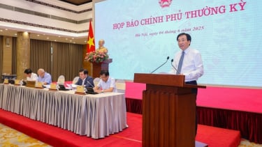 Họp báo Chính phủ thường kỳ tháng 5/2025: Tình hình phát triển KTXH nổi bật với 8 điểm sáng