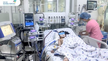 Cứu sống bệnh nhi viêm phổi suy hô hấp nặng nhờ kỹ thuật ECMO