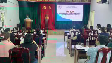 Quảng Nam tập huấn nâng cao năng lực giám sát và triển khai truyền thông y tế cho cán bộ tuyến huyện, xã
