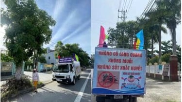 Đà Nẵng: Huyện Hòa Vang tổ chức diễu hành tuyên truyền phòng chống sốt xuất huyết nhân ngày ASEAN lần thứ 15
