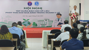 Tập huấn báo cáo phát thải khí nhà kính trong ngành y tế