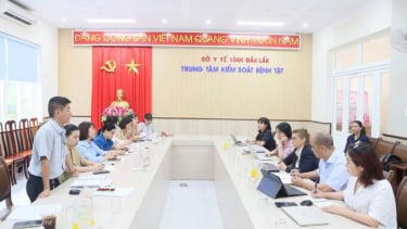 Đoàn công tác ANRS/MIE phối hợp Trung tâm Kiểm soát bệnh tật Đắk Lắk chuẩn bị nghiên cứu bệnh sốt xuất huyết năm 2025