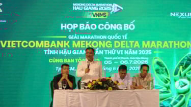 Hơn 10.000 vận động viên tham dự giải Marathon quốc tế “Mekong Delta” tỉnh Hậu Giang 2025