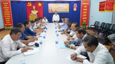 Sơ kết công tác Hội Nạn nhân chất độc da cam/dioxin tỉnh Cà Mau
