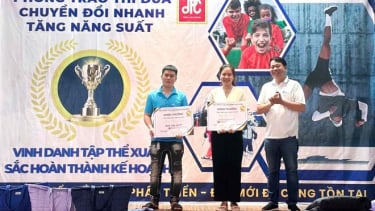Trao giải cuộc thi an toàn vệ sinh viên giỏi năm 2025 cho cán bộ công nhân viên ở Đồng Nai