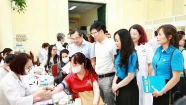 Tổ chức 2 đợt truyền thông kiến thức, khám, tư vấn sức miễn phí cho người lao động