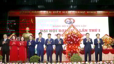 Đại hội Đảng bộ xã Thiên Lộc lần thứ I: Tạo đột phá từ tổ chức đến tư duy phát triển