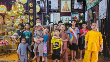 Tu viện Minh Đạo – Nơi thắp sáng ngọn lửa hi vọng cho trẻ em mồ côi, những mảnh đời khó khăn