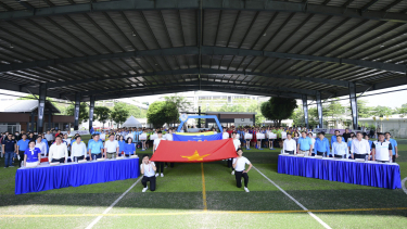 Bình Dương: Lễ khai mạc vòng loại khu vực 3 giải bóng đá công nhân, viên chức Việt Nam 2024