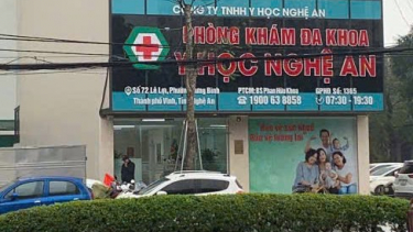 Vụ Phòng khám Đa khoa Y học Nghệ An bị 'tố' làm tiền bệnh nhân ngay trong phòng mổ: Thanh tra Sở Y tế đã lập đoàn kiểm tra