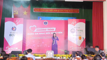 Mang âm nhạc đến bệnh viện: Kết nối yêu thương tại Bệnh viện Đa khoa tỉnh Bình Dương