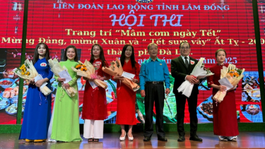 Hội thi “Mâm cơm ngày Tết” mừng Đảng, mừng Xuân và “Tết sum vầy”