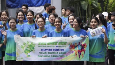 Trường Đại học Mở TP.HCM lan toả lối sống xanh qua Giải Việt dã truyền thống lần thứ 29