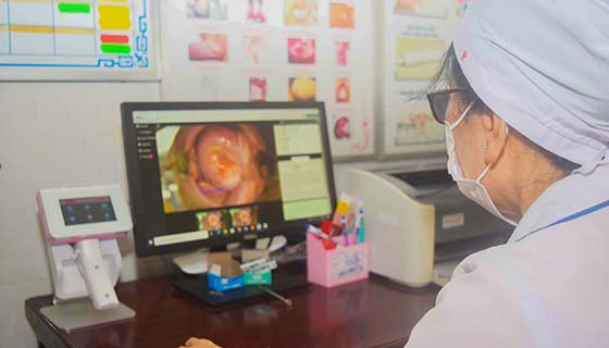 Cần Thơ: Đưa ứng dụng AI tầm soát ung thư về cồn Tân Lộc, quận Thốt Nốt