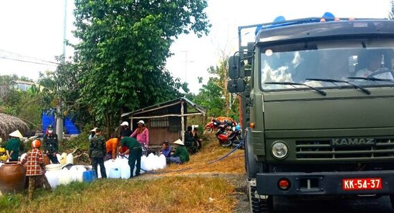 Kiên Giang: Tiếp tục hỗ trợ nước sinh hoạt cho người dân vùng biên giới