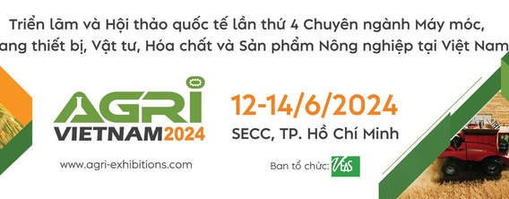 Agri Vietnam 2024 thu hút 100 doanh nghiệp đến từ 14 quốc gia và vùng lãnh thổ
