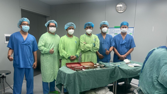 Bệnh viện Đa khoa tỉnh Bình Dương thành công phẫu thuật cấy ốc tai điện tử cho bệnh nhi 3 tuổi