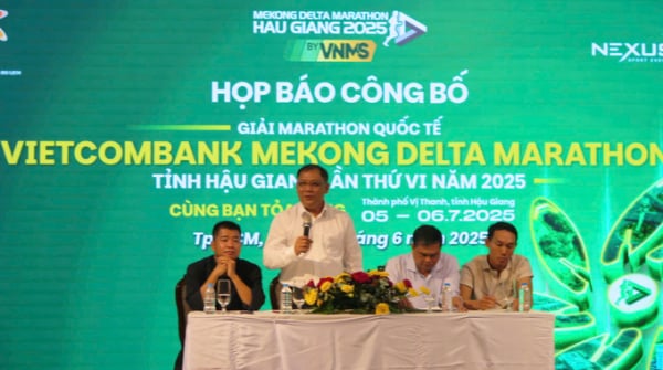 Hơn 10.000 vận động viên tham dự giải Marathon quốc tế “Mekong Delta” tỉnh Hậu Giang 2025