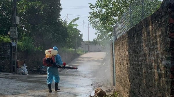 Chủ động phòng chống dịch bệnh trong và sau bão lụt, mưa lũ