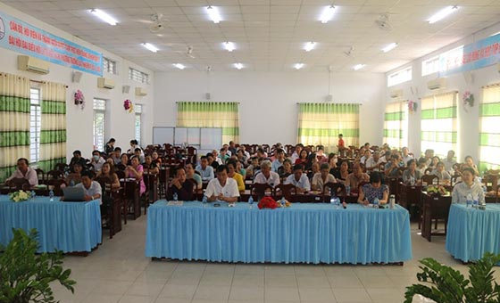 TP. Cần Thơ: Tập huấn truyền thông nguy cơ kháng kháng sinh tại phường Trường Lạc, quận Ô Môn