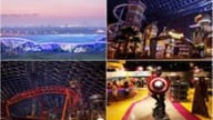 Bên trong công viên giải trí trong nhà lớn nhất thế giới ở Dubai